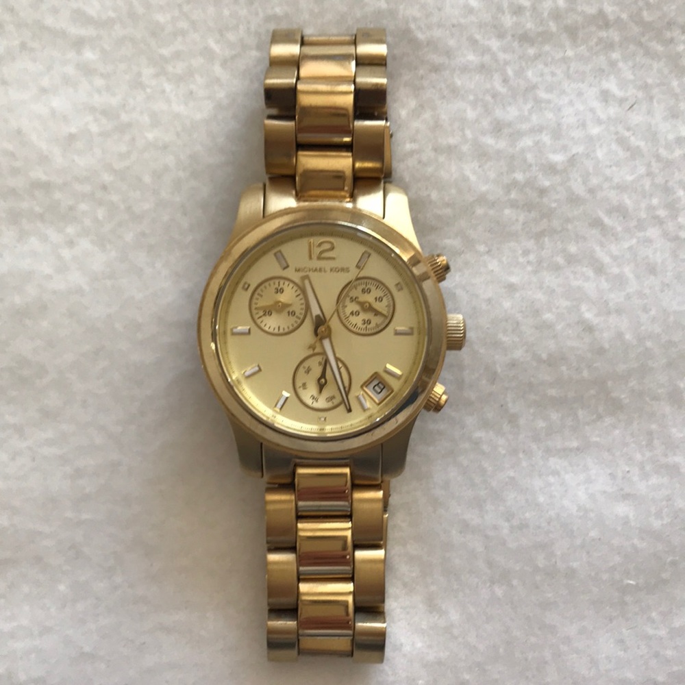 Michael Kors Womens gold watch